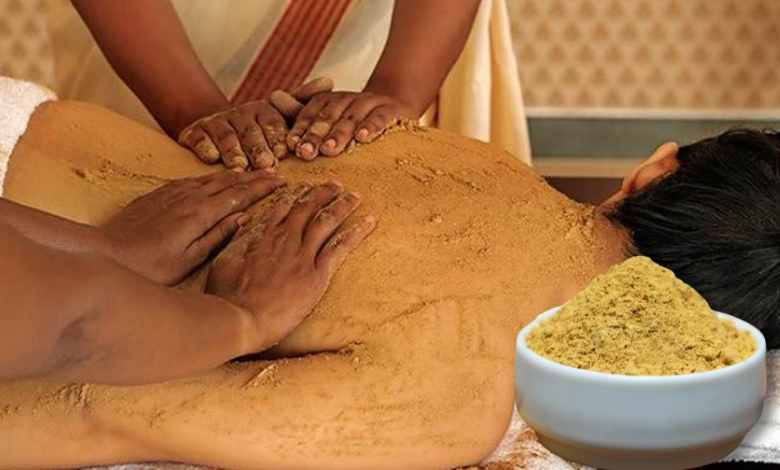 Udwarthanam Weight Loss Powder Massage